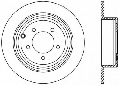 OPEN PARTS bdr246610 -  Тормозной диск